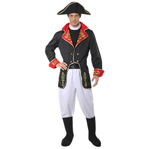 COSTUME VESTITO ABITO TRAVESTIMENTO CARNEVALE HALLOWEEN COSPLAY ADULTO NAPOLEONE - 0291