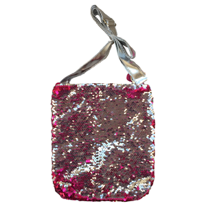 BORSA PASSEGGIO PAILLETTES REVERSIBILI GIRABRILLA LOL SURPRISE CM. 24X20 - B99212MC
