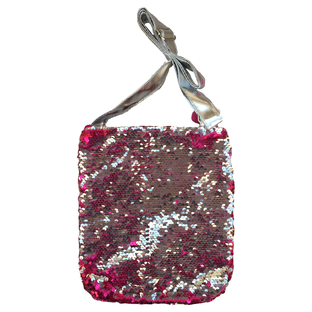 BORSA PASSEGGIO PAILLETTES REVERSIBILI GIRABRILLA LOL SURPRISE CM. 24X20 - B99212MC