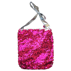 BORSA PASSEGGIO PAILLETTES REVERSIBILI GIRABRILLA LOL SURPRISE CM. 24X20 - B99212MC