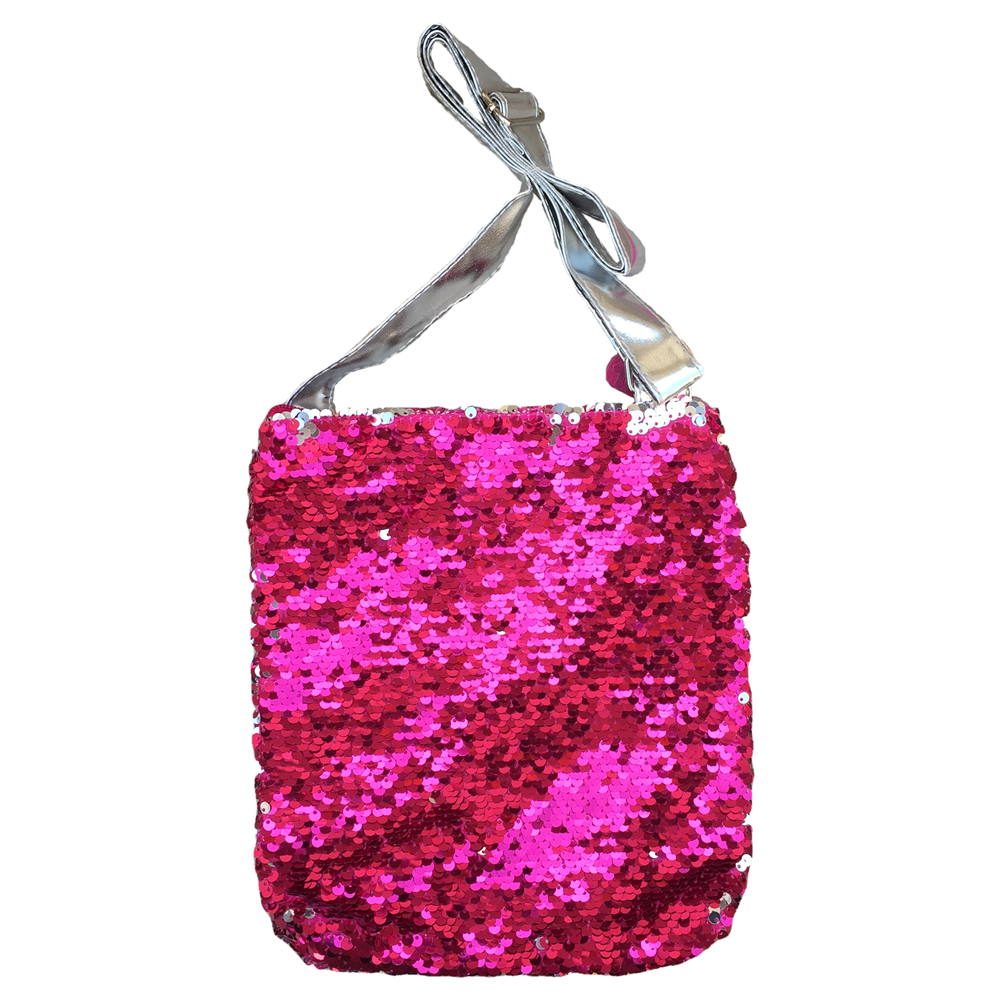 BORSA PASSEGGIO PAILLETTES REVERSIBILI GIRABRILLA LOL SURPRISE CM. 24X20 - B99212MC