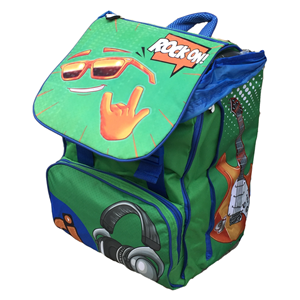 ZAINO FACCINE BAMBINO ESTENSIBILE BORSA SCUOLA ELEMENTARE CM. 40X29X28 - CJ0450C