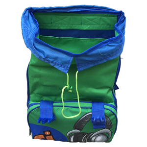 ZAINO FACCINE BAMBINO ESTENSIBILE BORSA SCUOLA ELEMENTARE CM. 40X29X28 - CJ0450C
