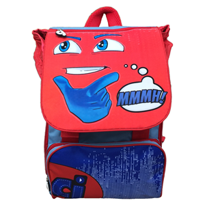 ZAINO FACCINE BAMBINO ESTENSIBILE BORSA SCUOLA ELEMENTARE CM. 40X29X28 - CJ0450D