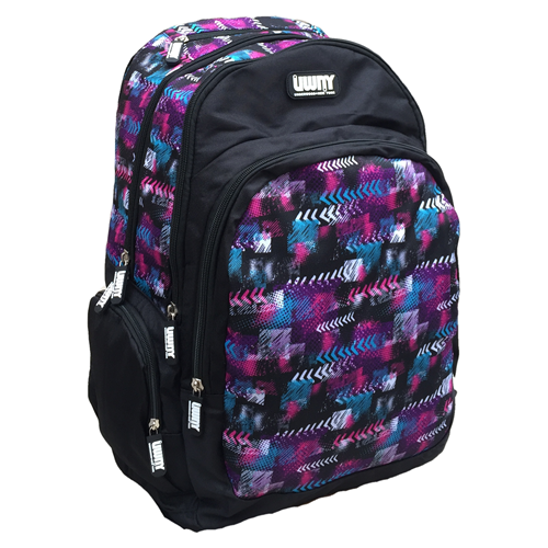ZAINO ROUND UNDERWOOD NEW YORK 5 TASCHE BORSA AMERICANO SCUOLA VIAGGIO TEMPO LIBERO - EX0051B