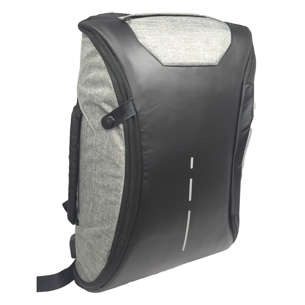 ZAINO PC PORTA NOTEBOOK BORSA ANTIRAPINA LAVORO VIAGGIO CON USB CM. 47 - AST9805