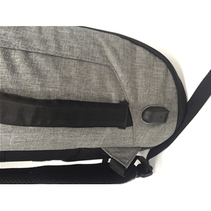 ZAINO PC PORTA NOTEBOOK BORSA ANTIRAPINA LAVORO VIAGGIO CON USB CM. 47 - AST9805