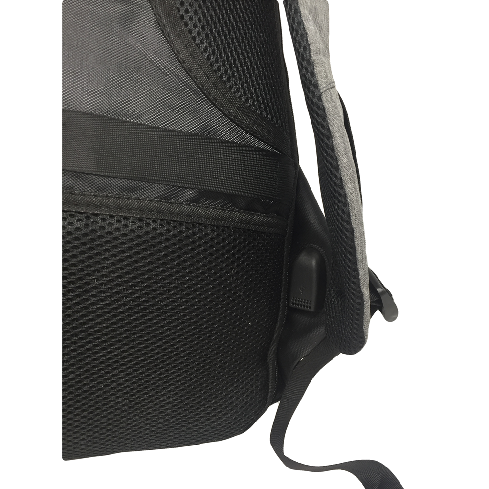 ZAINO PC PORTA NOTEBOOK BORSA ANTIRAPINA LAVORO VIAGGIO CON USB CM. 45 - AST9797