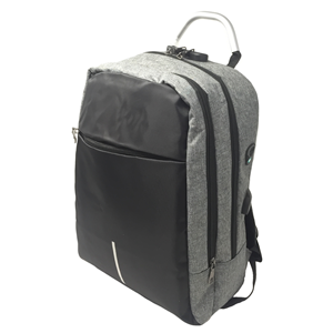 ZAINO PC PORTA NOTEBOOK BORSA ANTIRAPINA LAVORO VIAGGIO CON USB CM. 42 - AST9800