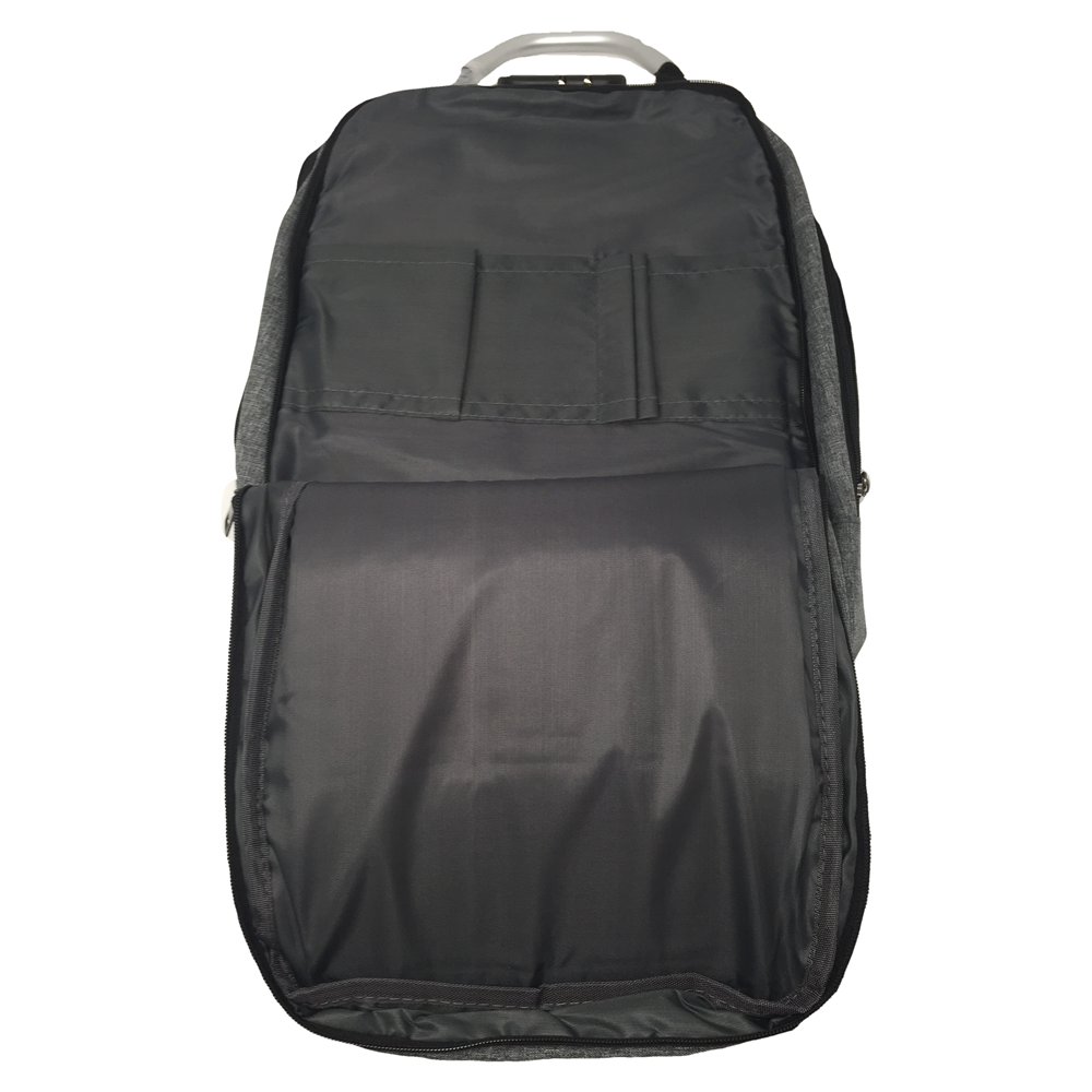 ZAINO PC PORTA NOTEBOOK BORSA ANTIRAPINA LAVORO VIAGGIO CON USB CM. 42 - AST9800