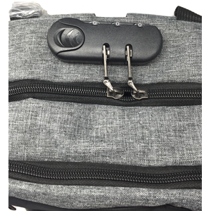 ZAINO PC PORTA NOTEBOOK BORSA ANTIRAPINA LAVORO VIAGGIO CON USB CM. 42 - AST9800