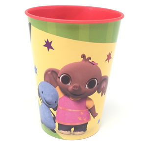 BICCHIERE BING BUNNY SULA AMMA PANDO PLASTICA ML.260 CM. 10X7,5 - ST1001