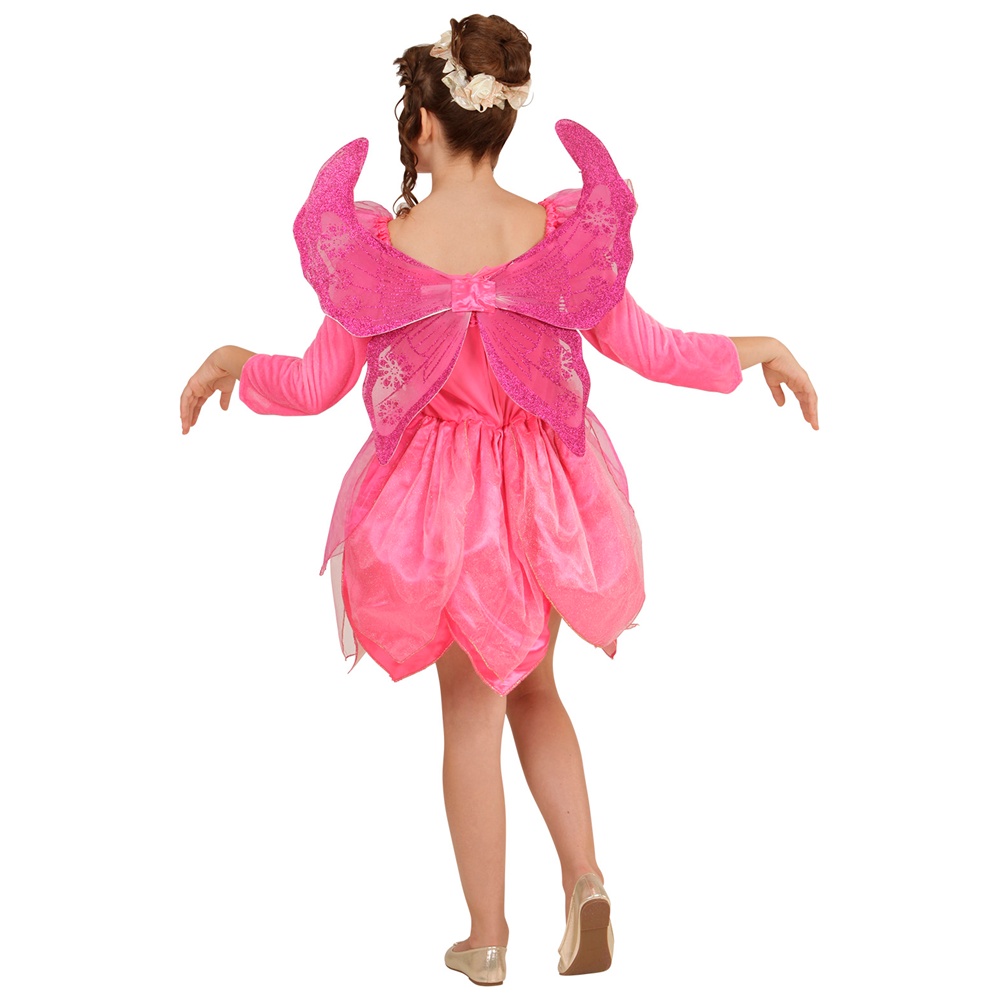 COSTUME VESTITO ABITO TRAVESTIMENTO CARNEVALE HALLOWEEN COSPLAY BAMBINA FATINA DEL PAESE DELLE MERAVIGLIE - 4906