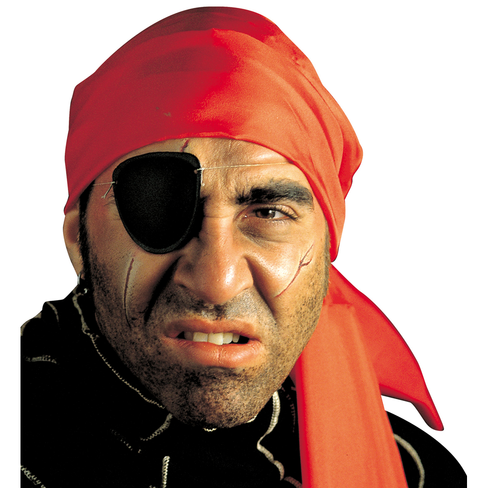 SET PIRATA - BENDA PER OCCHIO E ORECCHINO - ACCESSORI ABITO VESTITO CARNEVALE BAMBINO