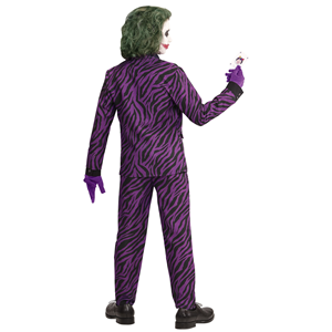 COSTUME VESTITO ABITO TRAVESTIMENTO CARNEVALE HALLOWEEN COSPLAY BAMBINO - EVIL JOKER - 1931