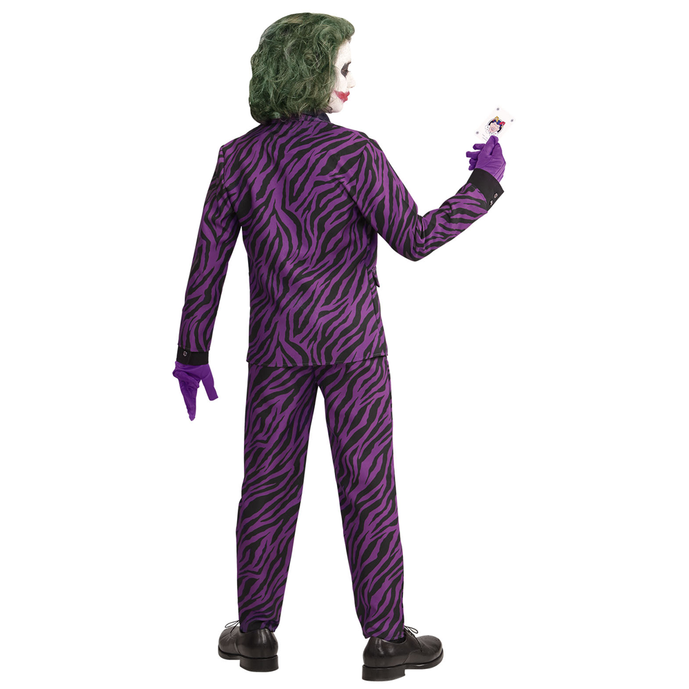 COSTUME VESTITO ABITO TRAVESTIMENTO CARNEVALE HALLOWEEN COSPLAY BAMBINO - EVIL JOKER - 1931