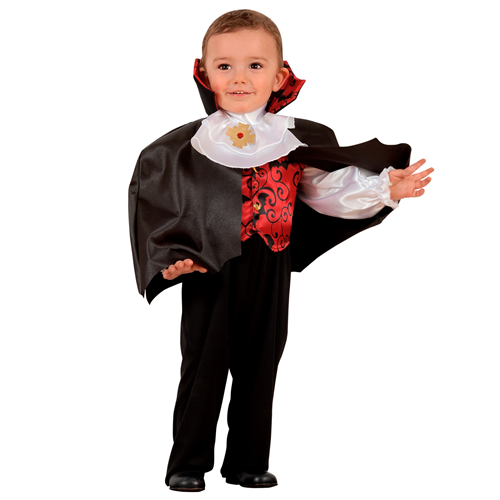 COSTUME VESTITO ABITO TRAVESTIMENTO CARNEVALE BAMBINO - VAMPIRO - 4000