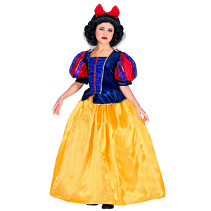 COSTUME VESTITO ABITO TRAVESTIMENTO CARNEVALE BAMBINA - PRINCIPESSA DELLE FIABE - 0944