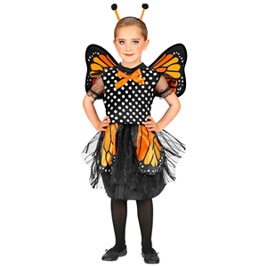 COSTUME VESTITO ABITO TRAVESTIMENTO CARNEVALE BAMBINA - FARFALLA - 0759