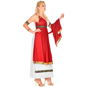 COSTUME VESTITO ABITO TRAVESTIMENTO CARNEVALE COSPLAY ADULTO DONNA - IMPERATRICE ROMANA - 0910
