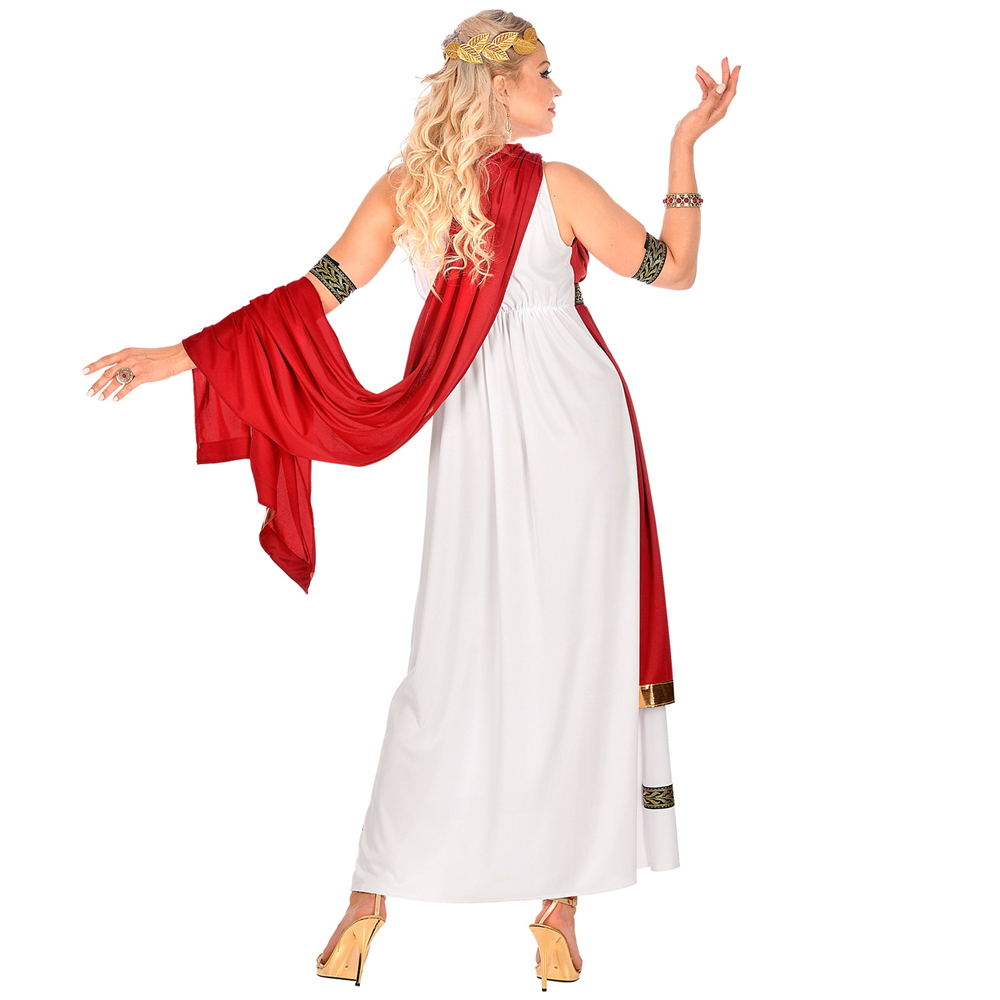 COSTUME VESTITO ABITO TRAVESTIMENTO CARNEVALE COSPLAY ADULTO DONNA - IMPERATRICE ROMANA - 0910