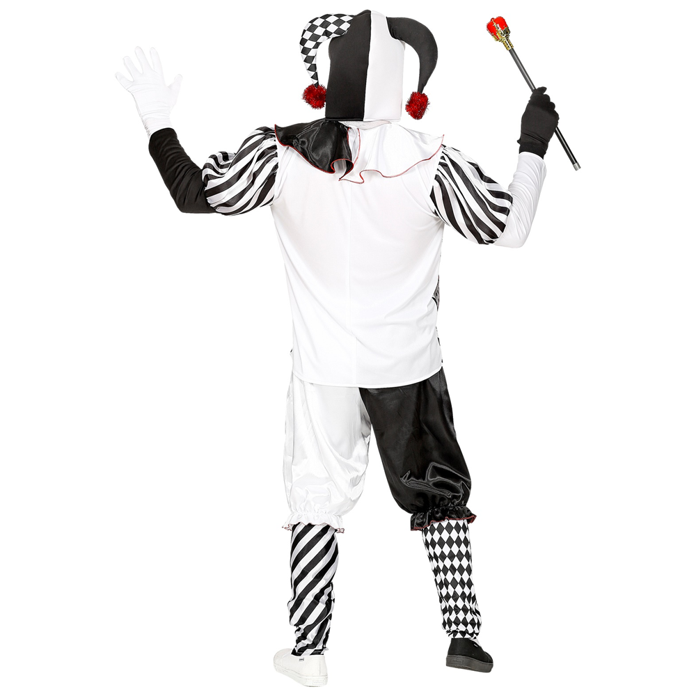 COSTUME VESTITO ABITO TRAVESTIMENTO CARNEVALE COSPLAY ADULTO - ARLECCHINO - 0950