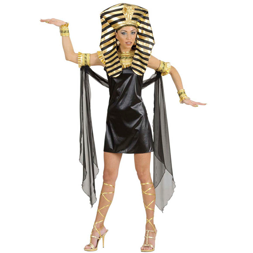 COSTUME VESTITO ABITO TRAVESTIMENTO CARNEVALE COSPLAY ADULTO DONNA - CLEOPATRA - 7687