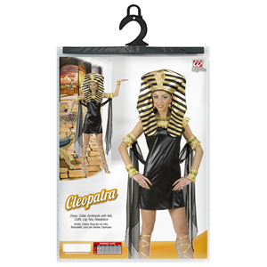 COSTUME VESTITO ABITO TRAVESTIMENTO CARNEVALE COSPLAY ADULTO DONNA - CLEOPATRA - 7687