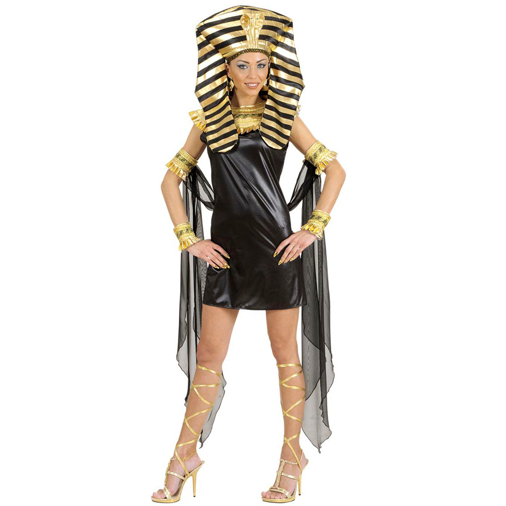 COSTUME VESTITO ABITO TRAVESTIMENTO CARNEVALE COSPLAY ADULTO DONNA - CLEOPATRA - 7687