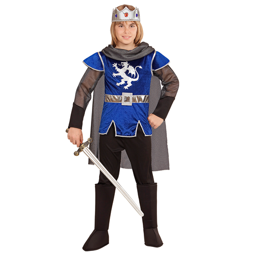 COSTUME VESTITO ABITO TRAVESTIMENTO CARNEVALE COSPLAY BAMBINO - RE ARTÙ - 0550
