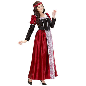 COSTUME VESTITO ABITO TRAVESTIMENTO CARNEVALE COSPLAY DONNA ADULTO - CASTELLANA - 3548