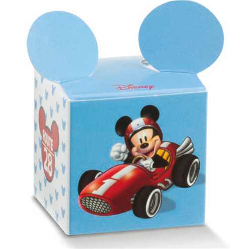 Bomboniera Astuccio Scatolina Portaconfetti Cubo Topolino Mickey Mouse Disney x 10 PZ. 68173