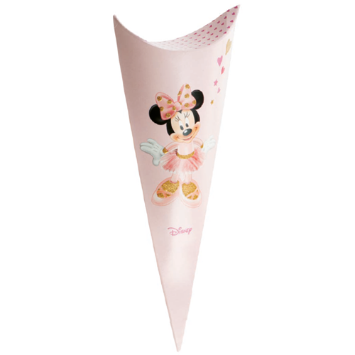 Bomboniera Astuccio Scatolina Portaconfetti Cono Minnie Mouse Disney X 10 PZ. 68192