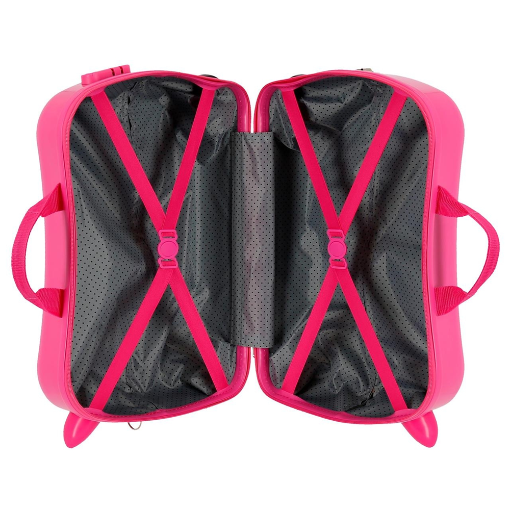 TROLLEY DA VIAGGIO MINNIE MOUSE DISNEY IN ABS BAGAGLIO CAVALCABILE VALIGIA 50X38X20 CM - 22398E1