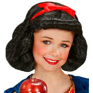 VESTITO CARNEVALE + ACCESSORI PRINCIPESSA DELLE FIABE COSTUME FIOCCO PARRUCCA 2/3 ANNI TRAVESTIMENTO- 1285+00829+1926N