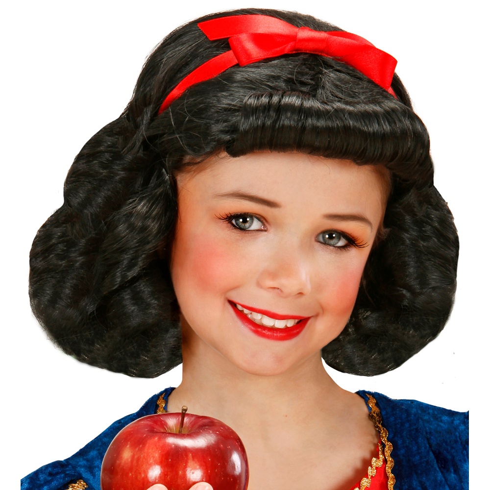 VESTITO CARNEVALE + ACCESSORI PRINCIPESSA DELLE FIABE COSTUME FIOCCO PARRUCCA 2/3 ANNI TRAVESTIMENTO- 1285+00829+1926N