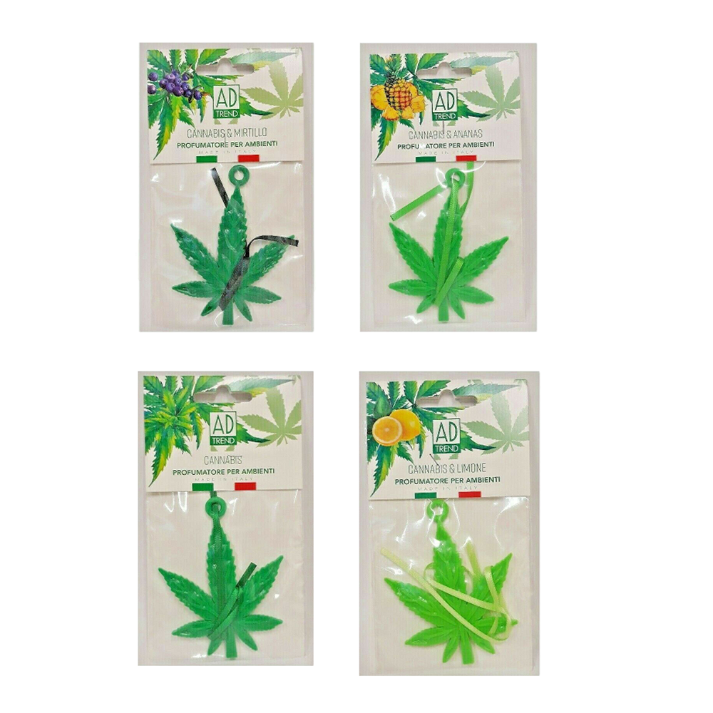 Profumatore Ambiente Foglia Assortito 4 Fragranze AD TREND