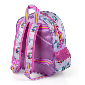 ZAINO ASILO POPPIES SURPRISE UNICORN SCUOLA BAMBINA CM.29x25x11-20216