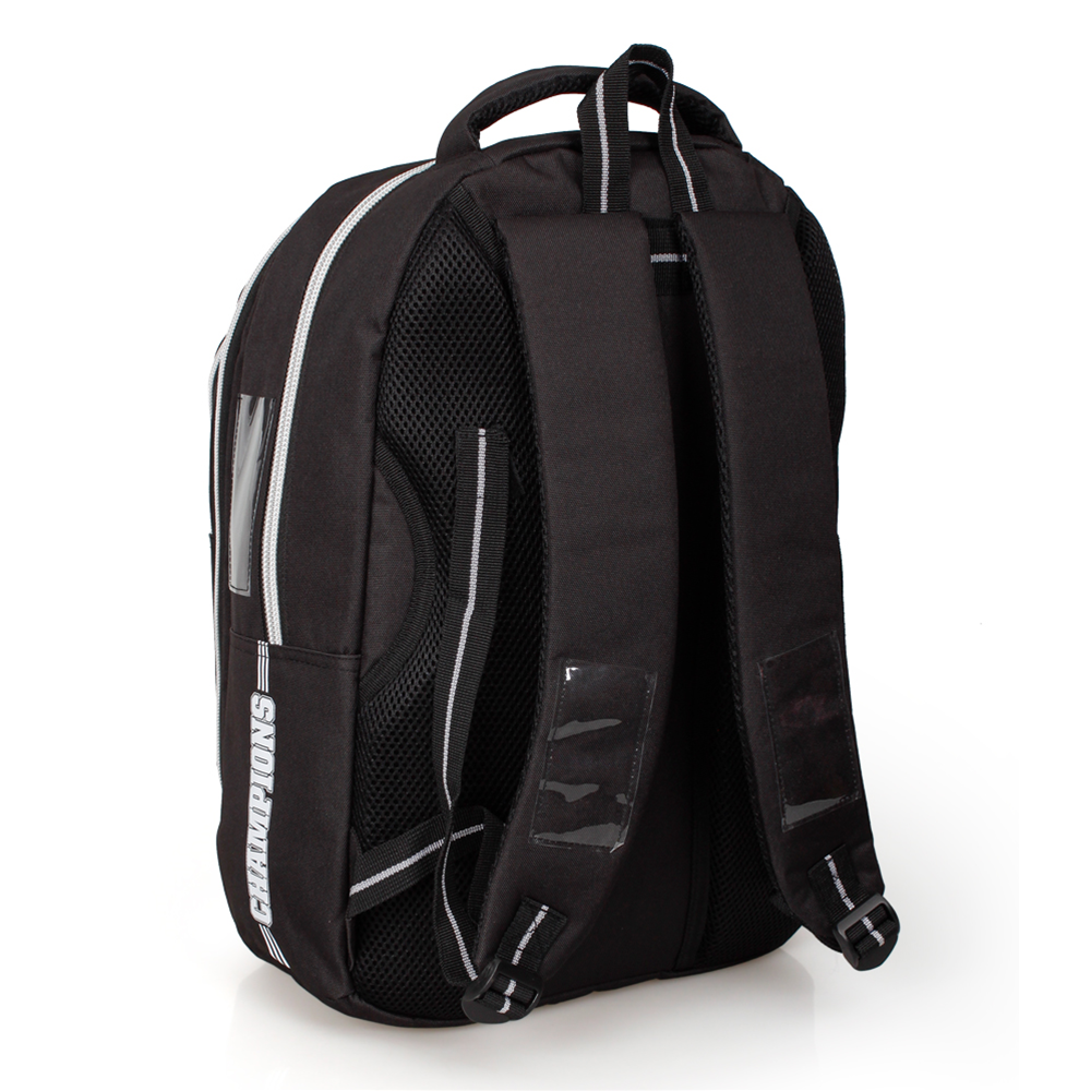 ZAINO SCUOLA JUVENTUS CAMPIONI BIANCONERI PER CARRELLO PORTAZAINO BAMBINO CM.41x28x18 CON OMAGGIO-98413
