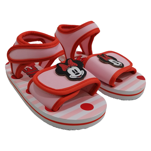 SANDALI MINNIE MOUSE DISNEY CHIUSURA A VELCRO BAMBINA DAL 22 AL 28 - WD12933
