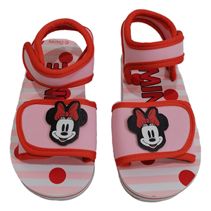 SANDALI MINNIE MOUSE DISNEY CHIUSURA A VELCRO BAMBINA DAL 22 AL 28 - WD12933