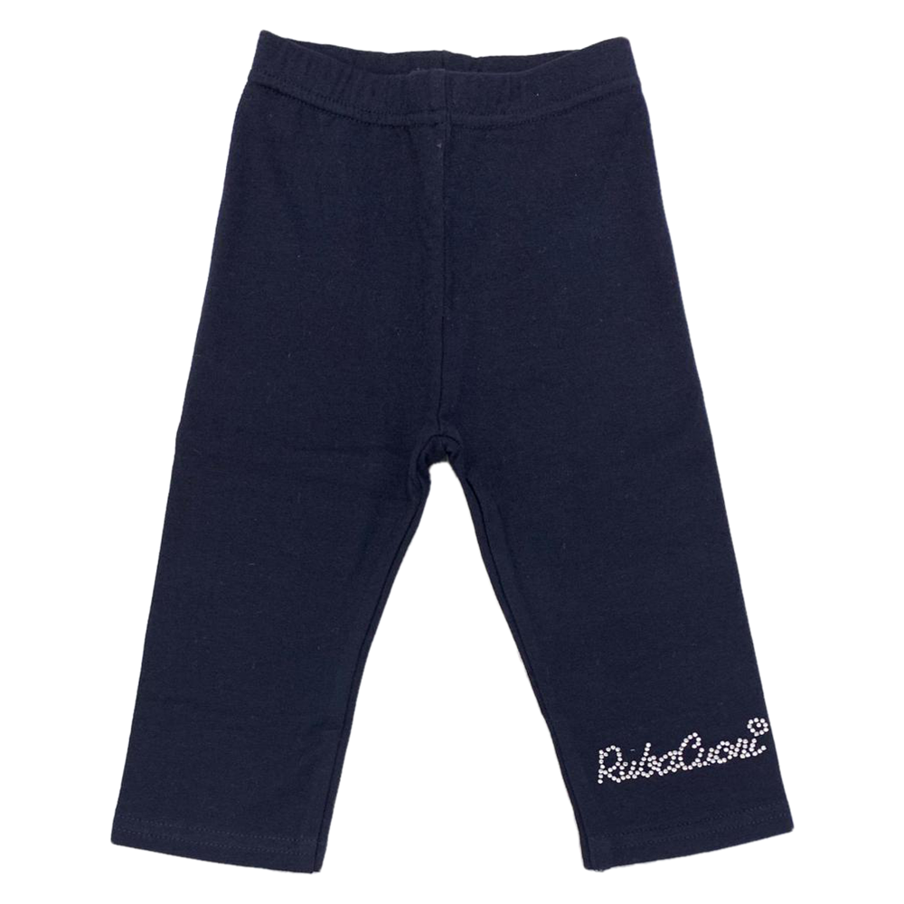 LEGGINS NEONATA BAMBINA RUBACUORI TAGLIA 9 MESI - 12465BLU/9M