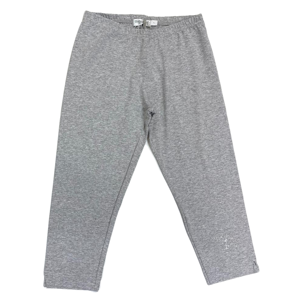 LEGGINS LUNGO RUBACUORI RAGAZZA 14 ANNI GRIGIO - 11349/G