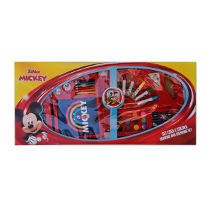 VALIGETTA COLORI MICKEY MOUSE DISNEY TOPOLINO 30 PEZZI IN CONFEZIONE REGALO TEMPO LIBERO BAMBINO - MIC0650