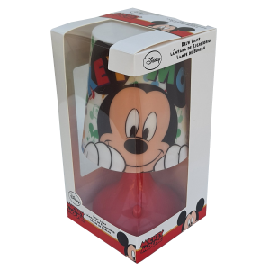 LUCE LAMPADA MICKEY MOUSE DISNEY TOPOLINO COMODINO A BATTERIE CONFEZIONE REGALO - WD21231