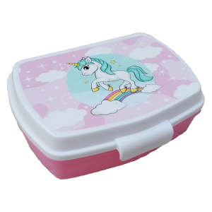 SET UNICORNO BICCHIERE CON CANNUCCIA + PORTAMERENDA BPA FREE - UNI22/2PZ