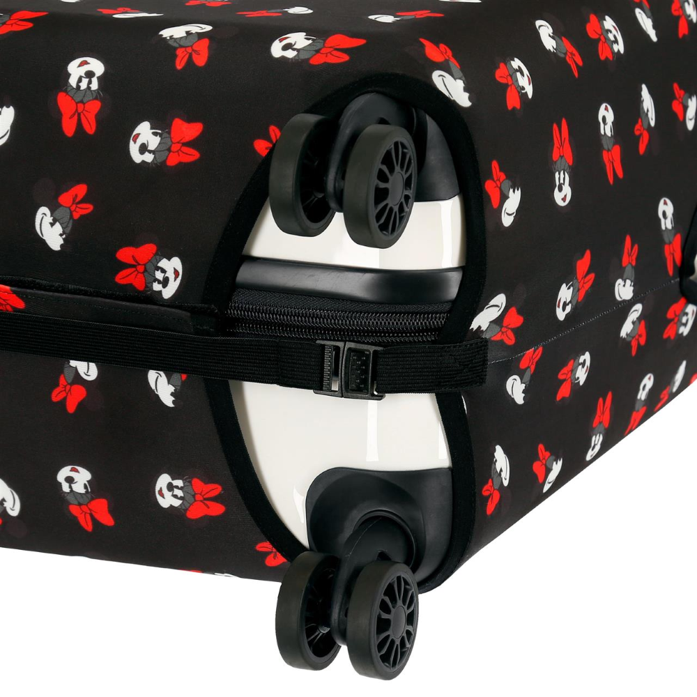 COPERTURA PER TROLLEY 68 CM MINNIE MOUSE DISNEY COPRIVALIGIA ANTIGRAFFIO LAVABILE - 3736863