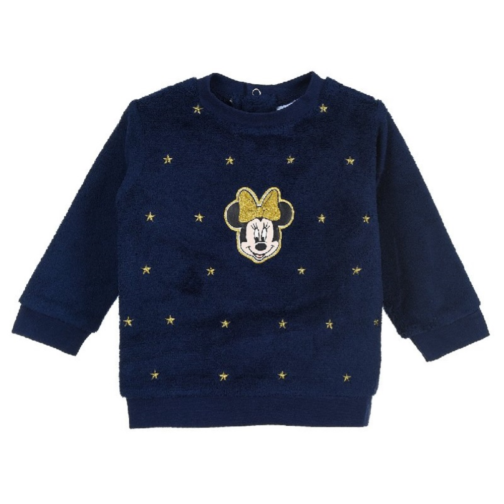 MAGLIONE MINNIE MOUSE DISNEY MAGLIETTA NEONATA SUN CITY 6/24 MESI - TH0075/BLU