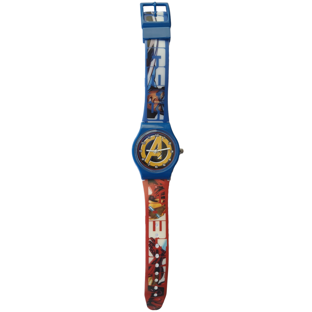 OROLOGIO AVENGERS MARVEL DA POLSO ANALOGICO IN SCATOLA DI LATTA - MV15782