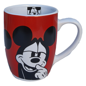 TAZZA MUG MICKEY MOUSE DISNEY TOPOLINO CERAMICA CONICA ML. 340 CON CONFEZIONE - WD21445/1